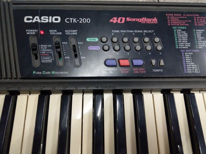 CTK-200 電子琴電源接頭鬆脫