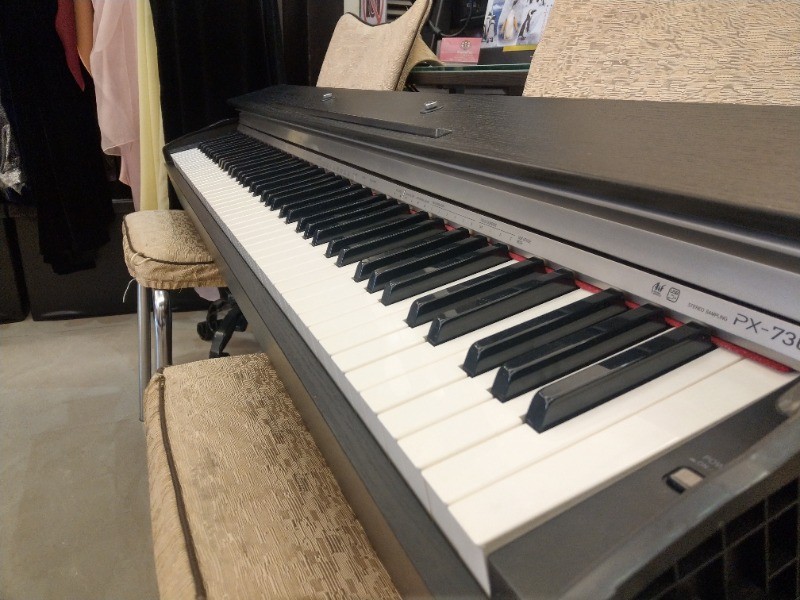卡西歐電鋼琴 PX-735 琴鍵下陷送修