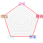 商店星状评比图