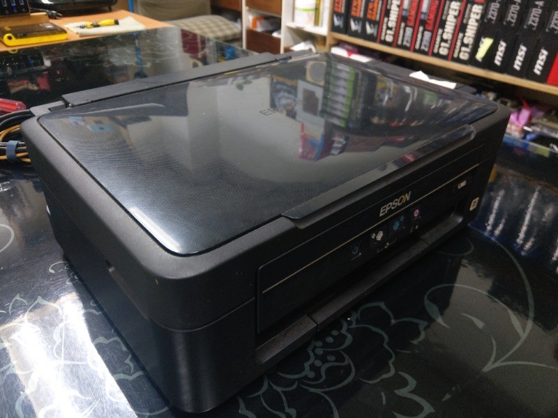 EPSON L360 廢墨匣更換