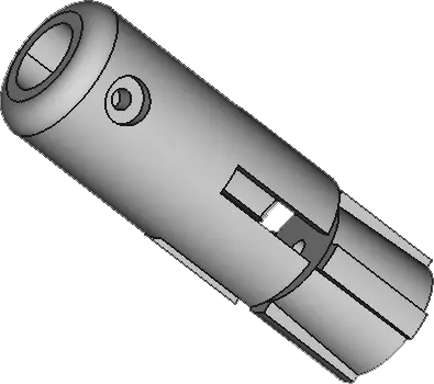 柱狀固定機構